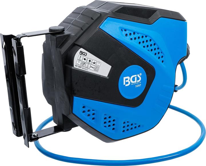 Actual product image BGS Enrouleur air mural | automatique | 10 m