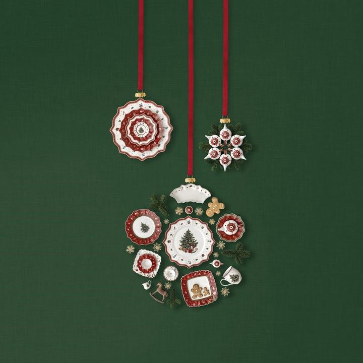 Image du produit Villeroy & Boch Porte-bougie à chauffe-plat rouge Toy's Delight (1 x, 6 x 6 x 4 cm)