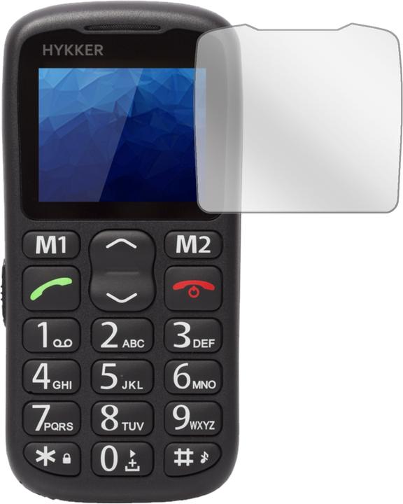 Produktbild Dipos Displayschutzfolie Crystalclear (2 Stück, Hykker Halo)