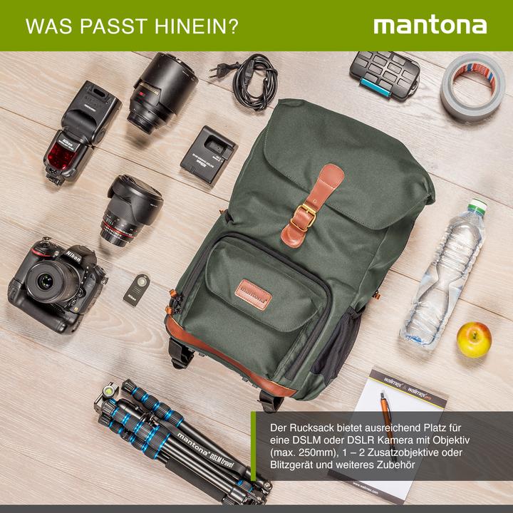 Image du produit mantona Sac à dos photo rétro Luis junior (Sac à dos photo, 29.70 l)