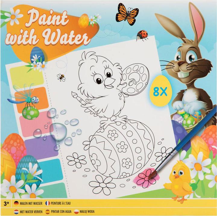 Actual product image Grafix Easter watercolour set - 8 sheets + brushes
