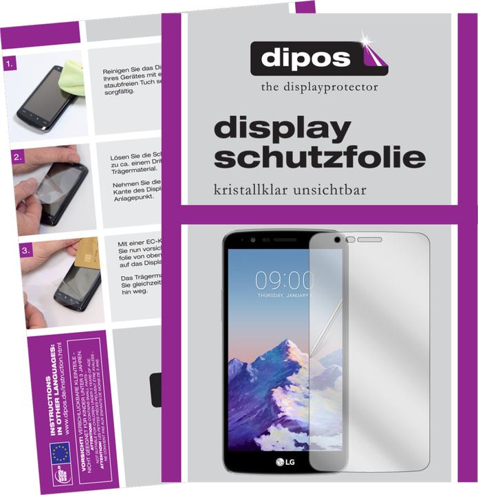 Image du produit Dipos Film de Protection d’écran Crystalclear (2 pièce(s), LG X Stylus 3)