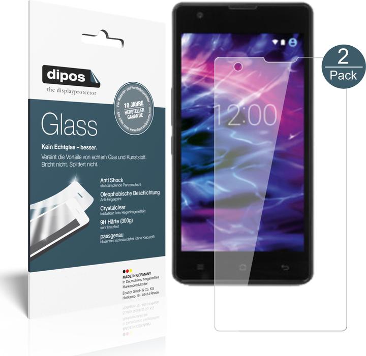 Image du produit Dipos Film de Protection d’écran Anti-Shock (2 pièce(s), Medion Life E5020)