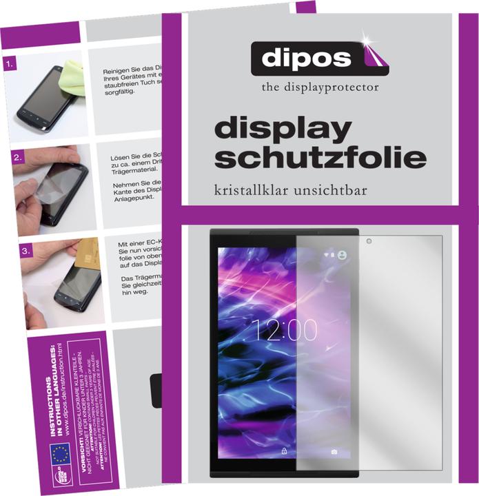 Produktbild Dipos Displayschutzfolie Crystalclear (2 Stück, Lifetab X10302)