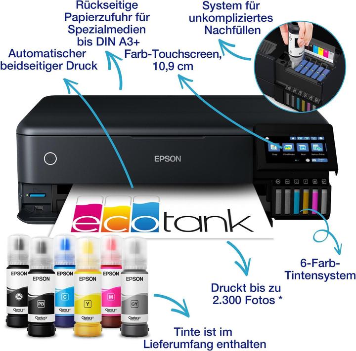 Produktbild Epson EcoTank ET-8550 (Tintentank, Farbe)