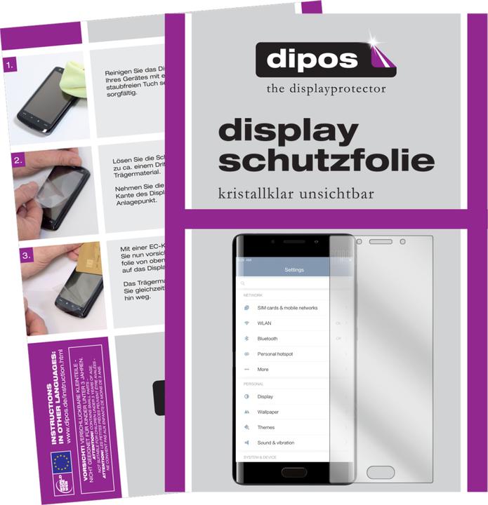 Immagine prodotto Dipos Pellicola Protettiva (2 Pezzo/i, Xiaomi Mi Note 2)