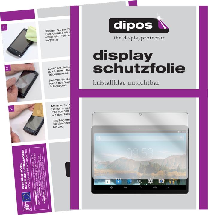 Actual product image Dipos Screen Protector Crystalclear (2 Piece, Artizlee ATL-21)