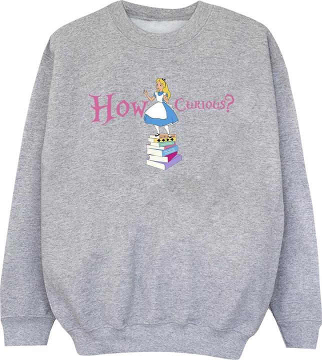 Image du produit Disney Sweat-shirt garçon Alice In Wonderland How Curious (140, 146)