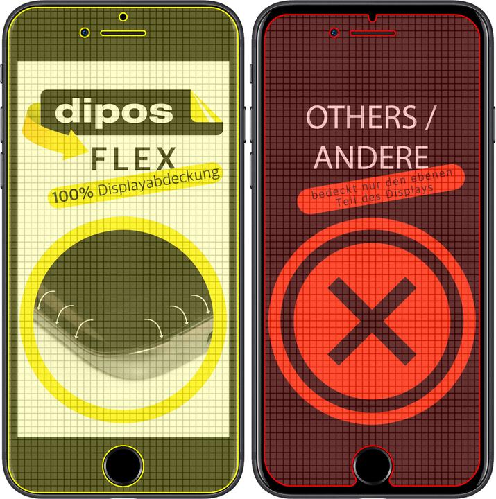Image du produit Dipos Film de Protection d’écran Full-Cover 3D (3 pièce(s), Apple iPhone 7)