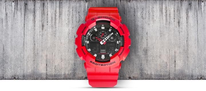 Immagine prodotto Casio Ga-100b-4aer (Orologio digitale, Orologio da polso analogico, Cronografo, 51 mm)