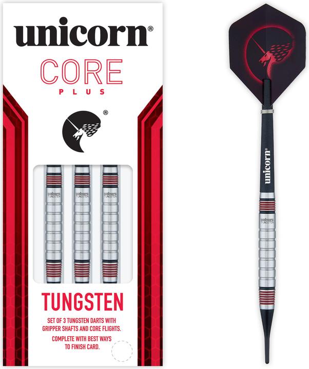 Actual product image Unicorn Core Plus Tungsten Style 2 Softdarts (18 g)