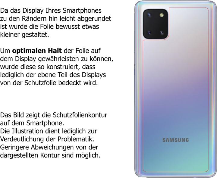 Immagine prodotto Dipos Pellicola Protettiva Antiriflesso (5 Pezzo/i, Samsung Galaxy Note 10 Lite)