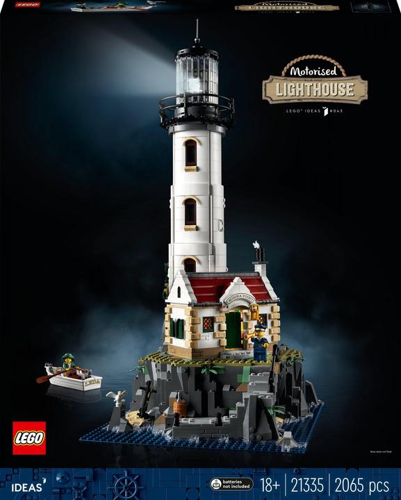 Actual product image LEGO Motorised lighthouse (21335, LEGO Ideas, LEGO Rare Sets)