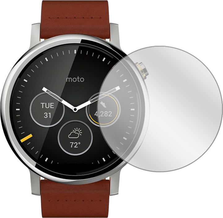 Actual product image Dipos Screen Protector Crystalclear (Moto 360)