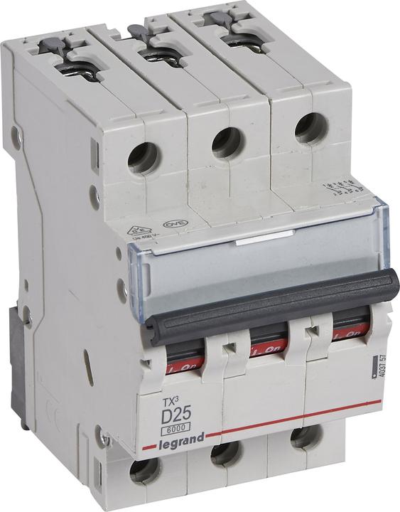 Immagine prodotto Legrand Interruttore S303 D25 TX3 25A 6kA 403757