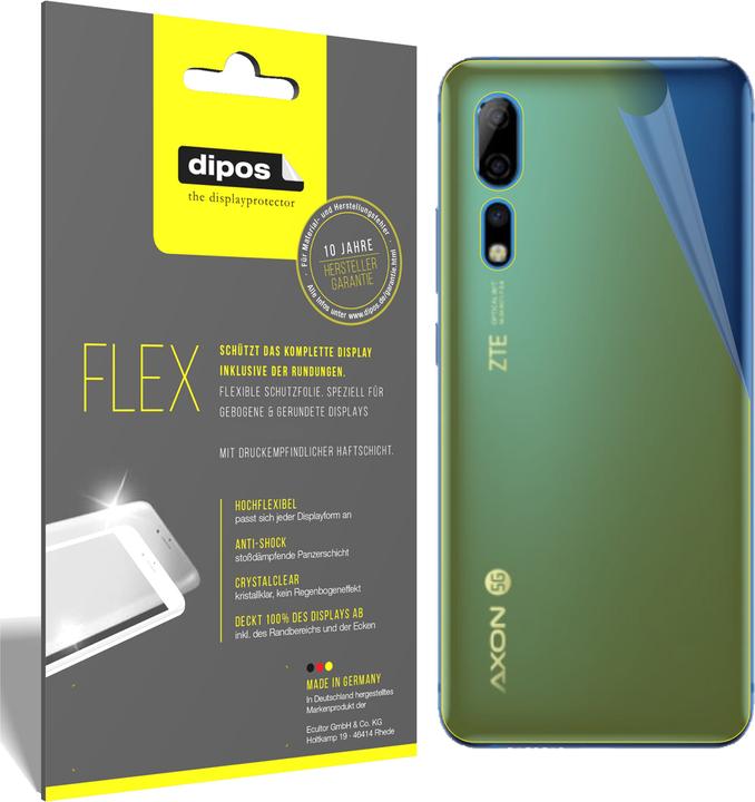 Actual product image Dipos Screen Protector Full-Cover 3D (3 Piece, ZTE Axon 10 Pro)