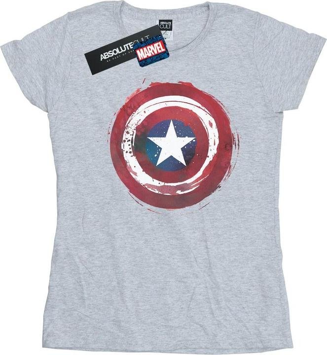 Captain America Splatter Shield TShirt (M)