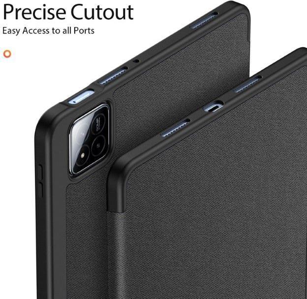 Actual product image Dux Ducis Domo Series Leather Book Cover Case (Xiaomi Pad 7 Pro)