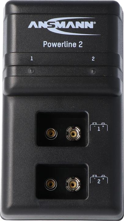 Actual product image Ansmann Powerline 2 (1 pcs., 9V Block, Chargers without battery)