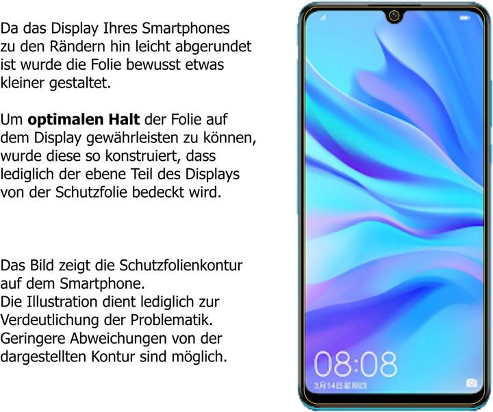 Produktbild Dipos Displayschutzfolie Crystalclear (2 Stück, Huawei P30 Lite)