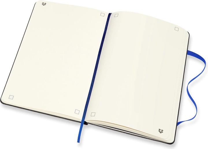 Actual product image Moleskine Smart notebook HC L/A6 602183 black, 176 pages (A6, Plain, Hardcover)