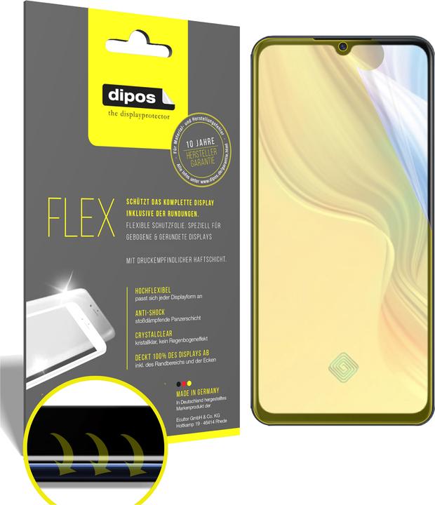 Actual product image Dipos Screen Protector Full-Cover 3D (2 Piece, Vivo Z1x)