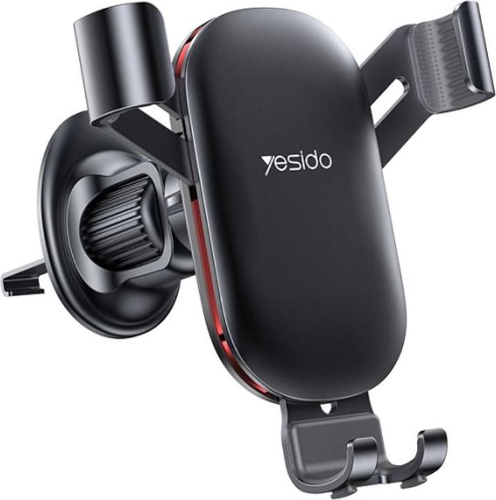 Actual product image Yesido Gravity Sensor Phone Holder for Car Air Vent - Black