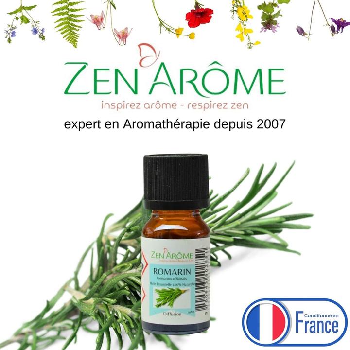 Image du produit Zen Arôme Huile parfumée Huile essentielle de romarin No.47