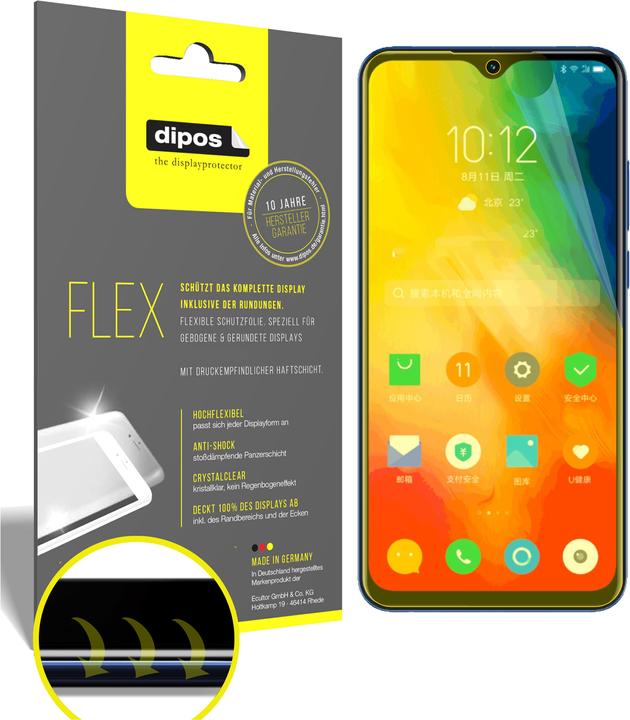 Actual product image Dipos Screen Protector Full-Cover 3D (3 Piece, Lenovo K6 Enjoy)
