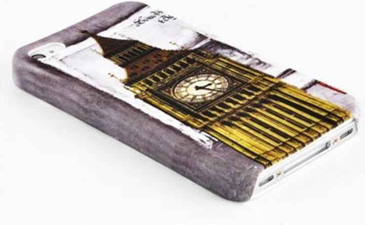 Actual product image Cadorabo Hard cover with imprint cover (Apple iPhone 4)