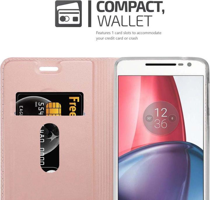Image du produit Cadorabo Book Classy Style Cover (Motorola Moto G4 Plus, Motorola Moto G4)