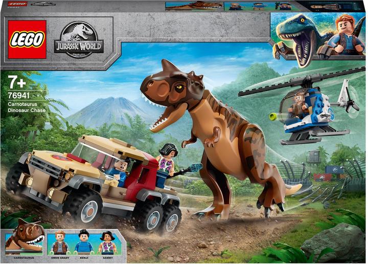 Produktbild LEGO Verfolgung des Carnotaurus (76941, LEGO Jurassic World)