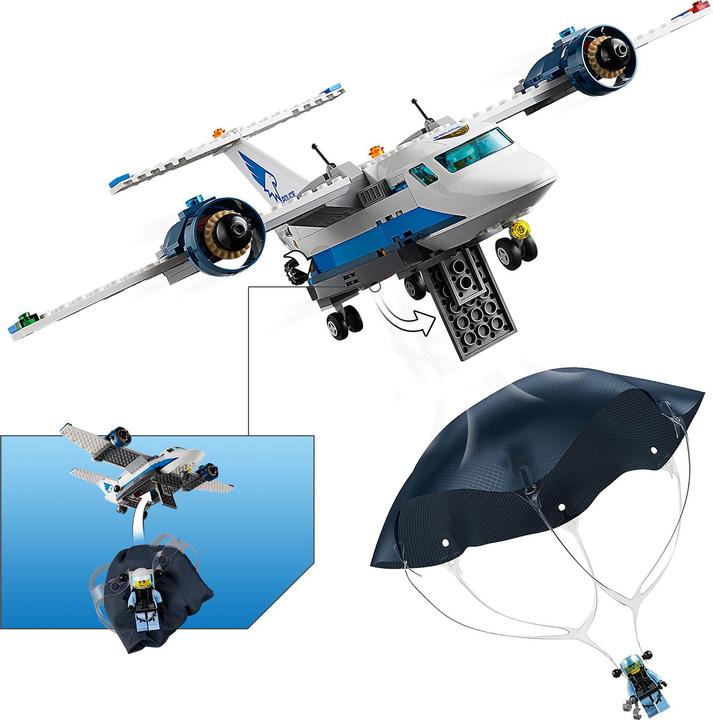 Produktbild LEGO Polizei Fliegerstützpunkt (60210, LEGO City)
