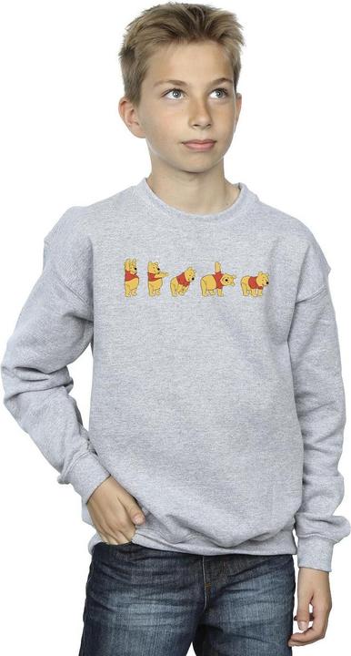Actual product image Disney Boys Winnie The Pooh Stretching Sweatshirt (128)