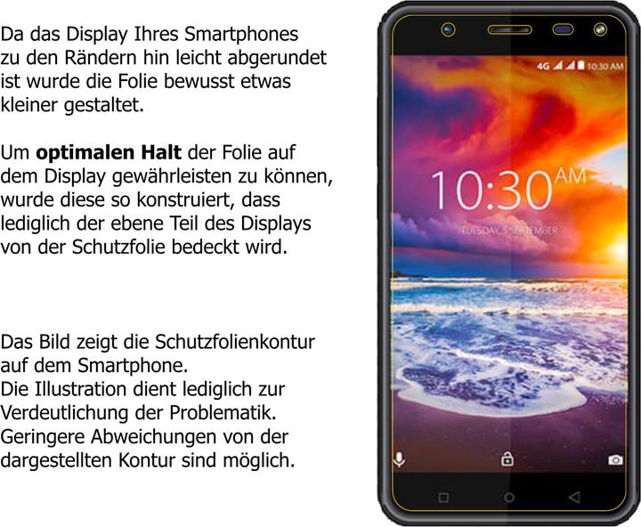 Image du produit Dipos Film de Protection d’écran Anti-Shock (2 pièce(s), Karbonn Titanium Jumbo 3)