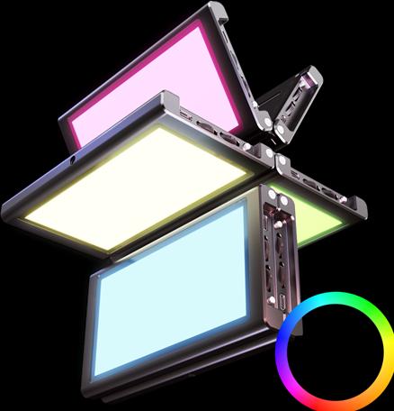 Produktbild Falcon Eyes RGB LED Lampe PockeLite F7 Fold
