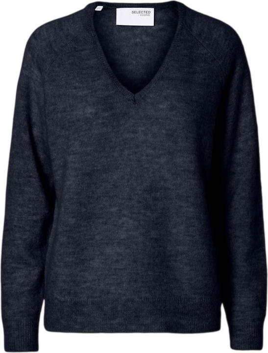 Actual product image Selected Femme V-neck knit jumper (M)