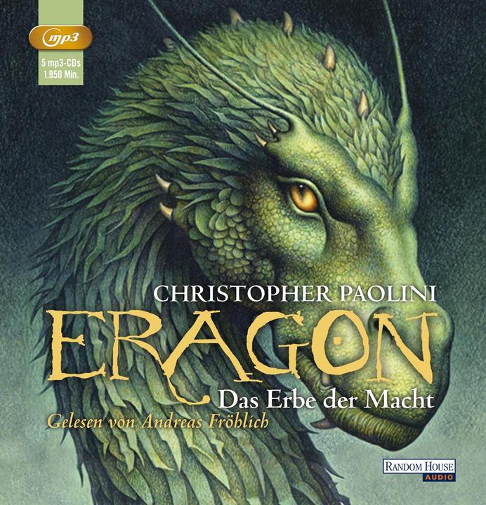 Actual product image Eragon 4 - The Legacy of Power (reading, 5 mp3) (Christopher Paolini, German)