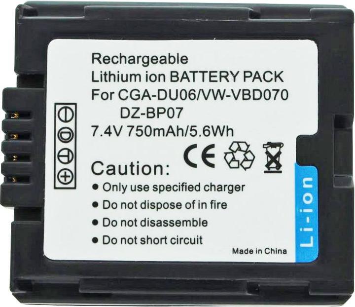 Produktbild Hitachi Akku DZ-BP07S Akku DZ-GX20 (Akku)