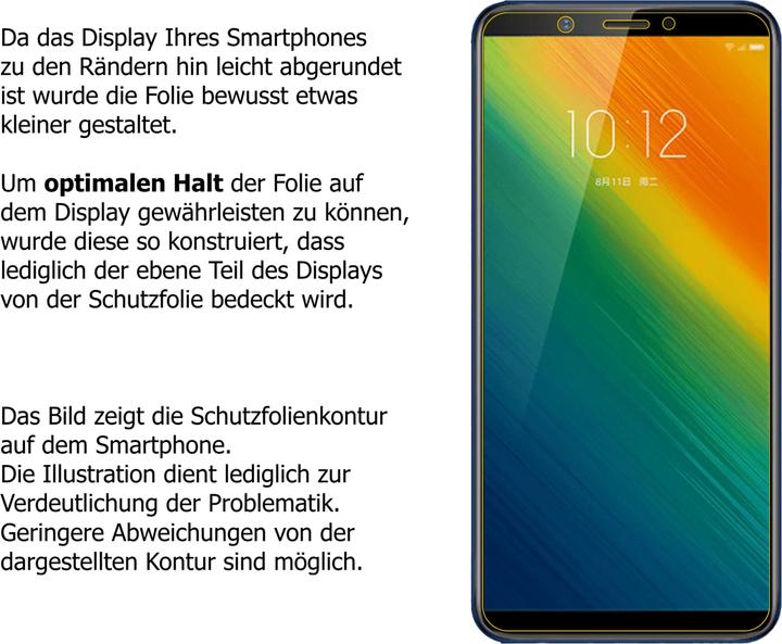 Produktbild Dipos Displayschutzfolie Antireflex (2 Stück, Lenovo K5 Note (2018))