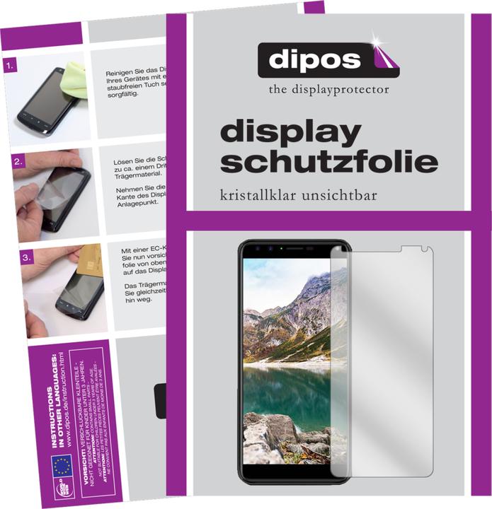Actual product image Dipos Screen Protector Crystalclear (2 Piece, Cherry Mobile Flare S6 Plus)