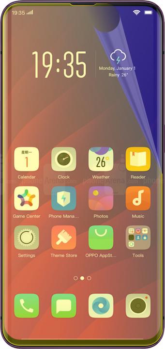 Actual product image Dipos Screen Protector Full-Cover 3D (3 Piece, Oppo Find X)
