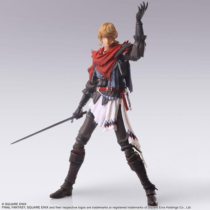 Actual product image Square Enix Final Fantasy VII Bring Arts Action Figure Joshua Rosefield 15 cm