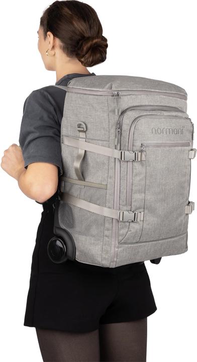 Image du produit Normani Trolley de voyage avec fonction sac à dos (37 l, Bagage à main (jusqu'à 50l))