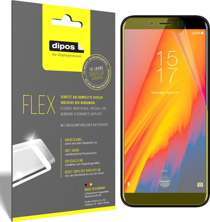Produktbild Dipos Displayschutzfolie Full-Cover 3D (3 Stück, Doogee S99)