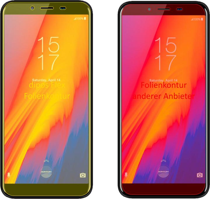 Produktbild Dipos Displayschutzfolie Full-Cover 3D (3 Stück, Doogee S99)