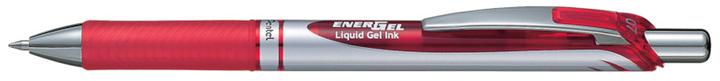Actual product image Pentel EnerGel Xm (Red, Silver, 1 x)