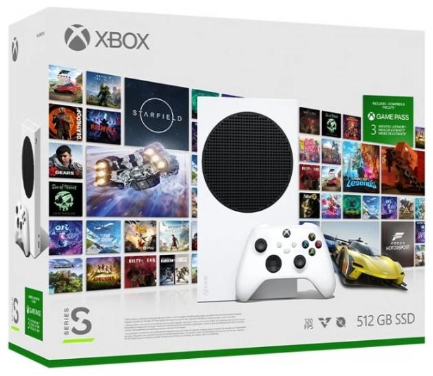 Actual product image Microsoft Xbox Series S 512GB + 3m. Game Pass (RRS-00153)