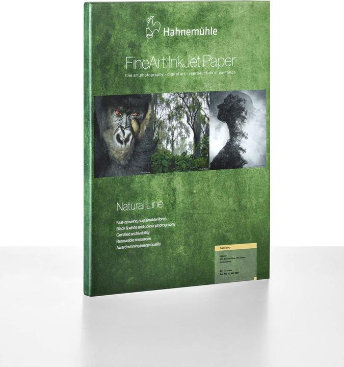 Produktbild Hahnemühle Bamboo A 3+ 290 g, 25 Blatt, natural white (290 g/m², A3+, 25 x)