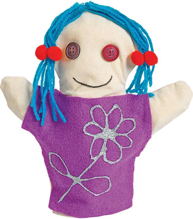 Produktbild Colorations Färbungen - Dekorieren Sie Ihre eigenen Handpuppen aus Leinwand, 12er-Set